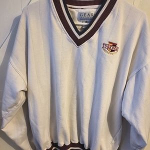 Vintage White Tuskegee University Sweatshirt